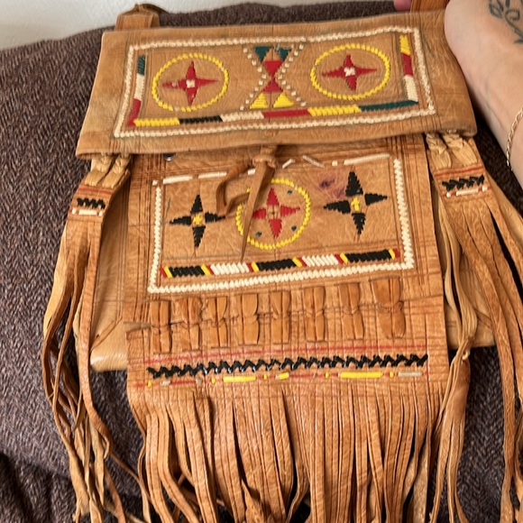 Vintage Genuine Leather Handmade SW Style Purse - Picture 9 of 9